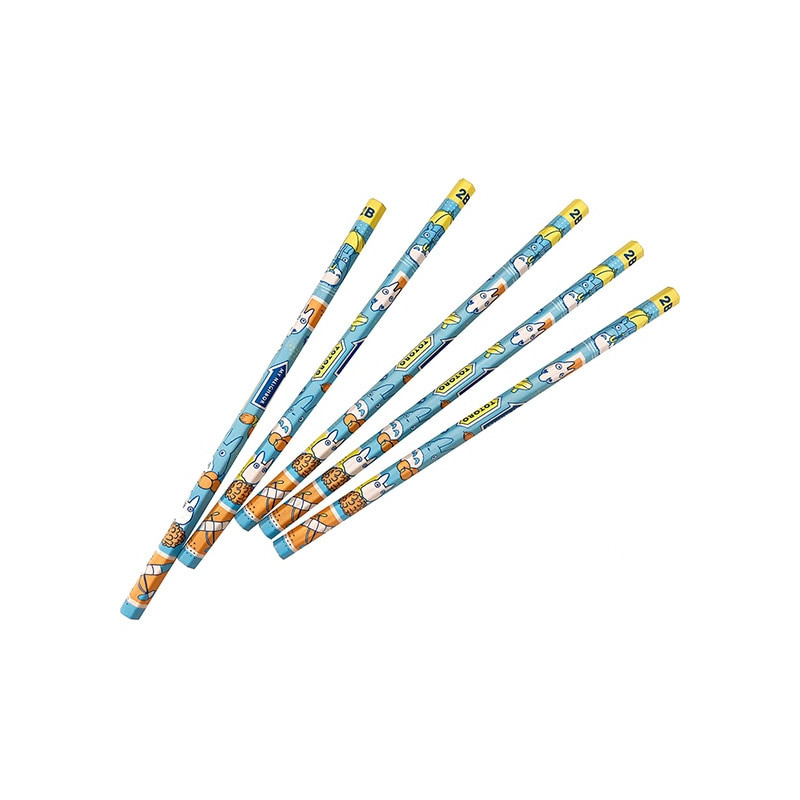 Écriture - Set de 12 Crayons 2B Véhicules - Mon voisin Totoro