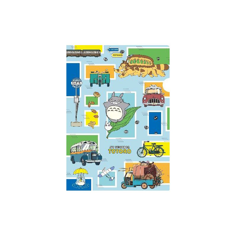 Archivadores - Carpeta de vehículos A4 - Mi vecino Totoro