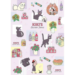 Classement - Chemise A4 Jiji & Kiki Shopping - Kiki la petite sorcière
