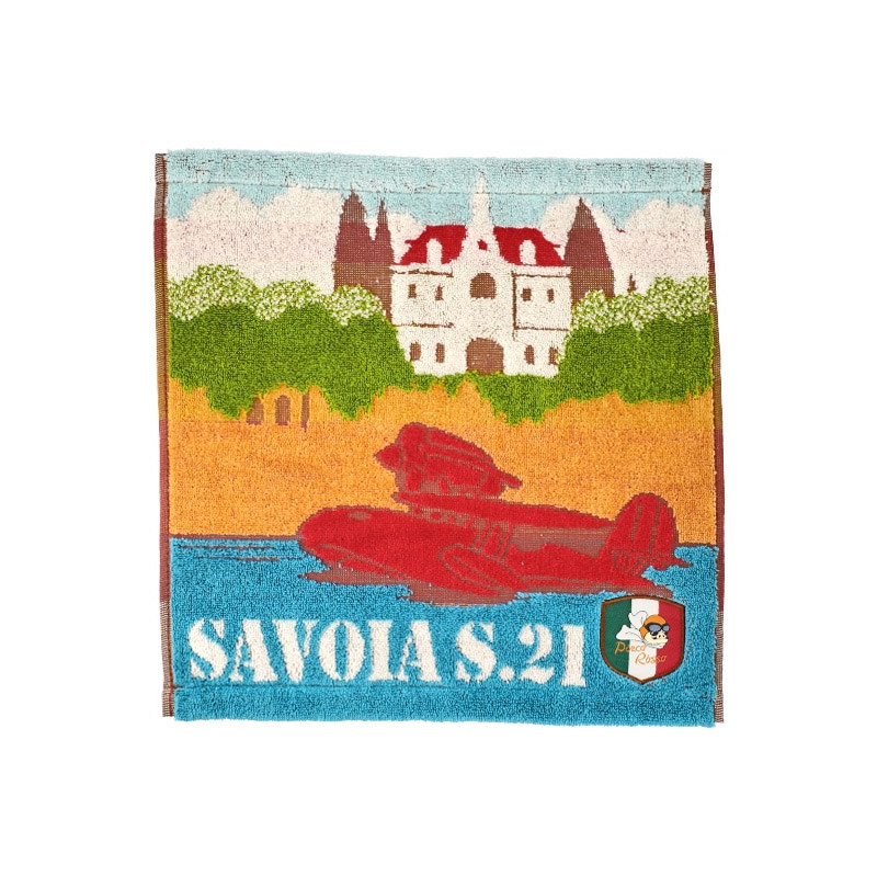 Household linen - Mini Towel Savoia S.21 34x36 cm - Porco Rosso