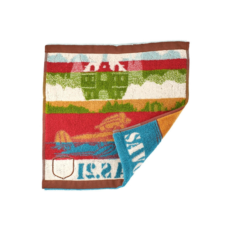 Household linen - Mini Towel Savoia S.21 34x36 cm - Porco Rosso