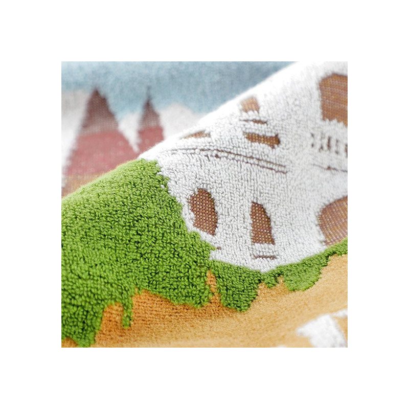 Household linen - Mini Towel Savoia S.21 34x36 cm - Porco Rosso