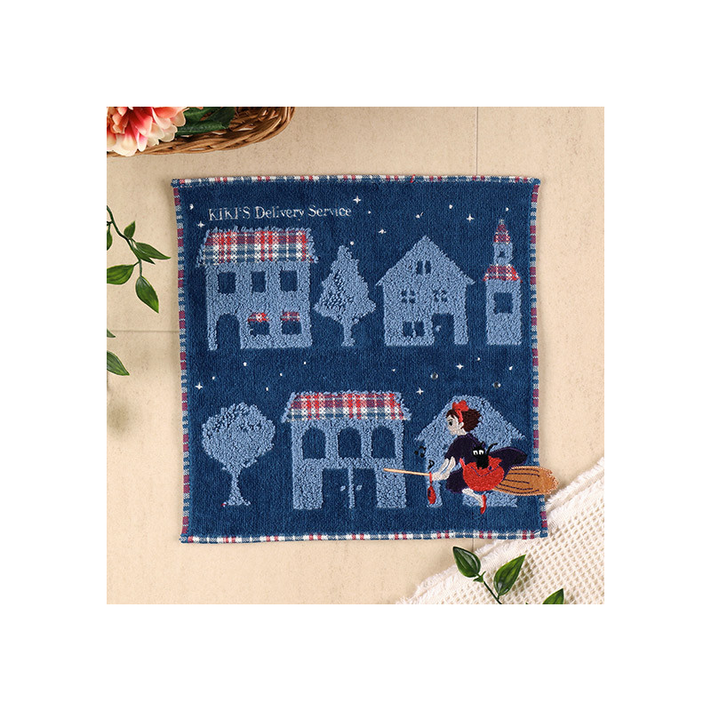 Household linen - Mini Towel The Night of Departure 25x25 cm - Kiki's Delivery Service