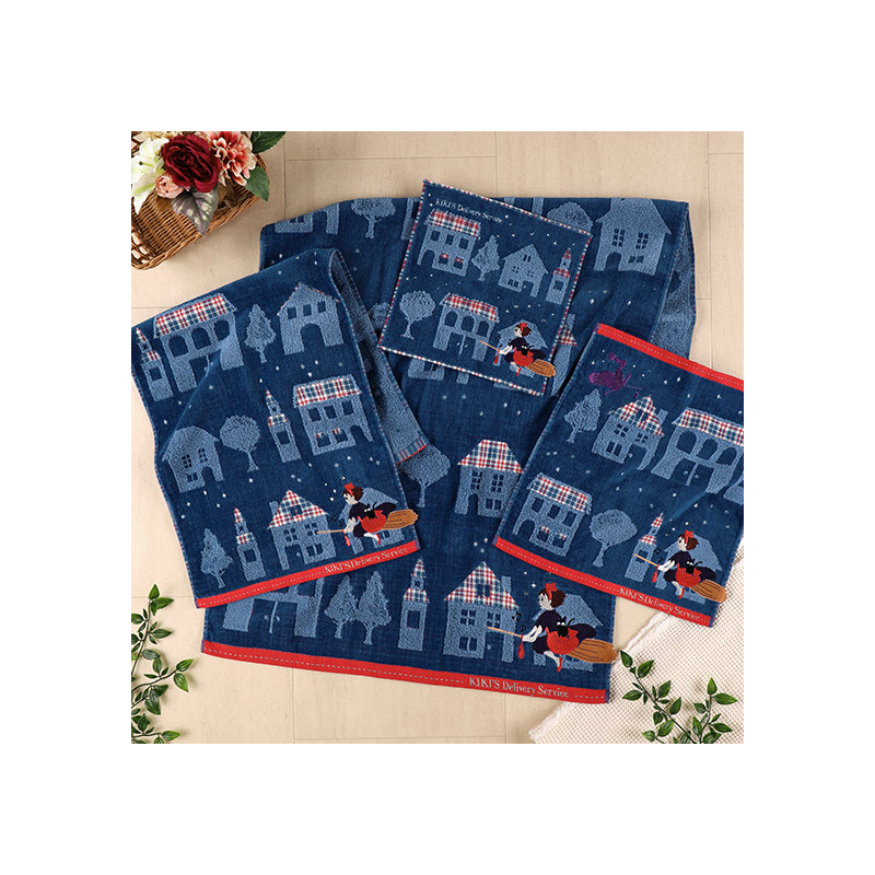 Household linen - Mini Towel The Night of Departure 25x25 cm - Kiki's Delivery Service