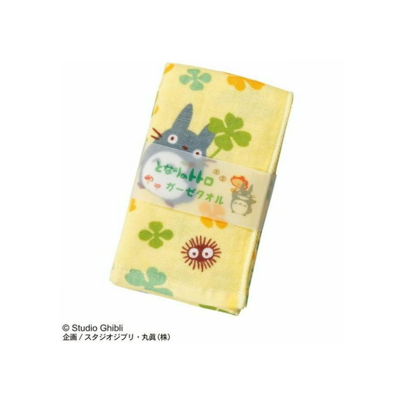 Household linen - Imabari Towel Totoro Clover 34x80 cm - My Neighbor Totoro
