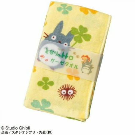 Household linen - Imabari Towel Totoro Clover 34x80 cm - My Neighbor Totoro