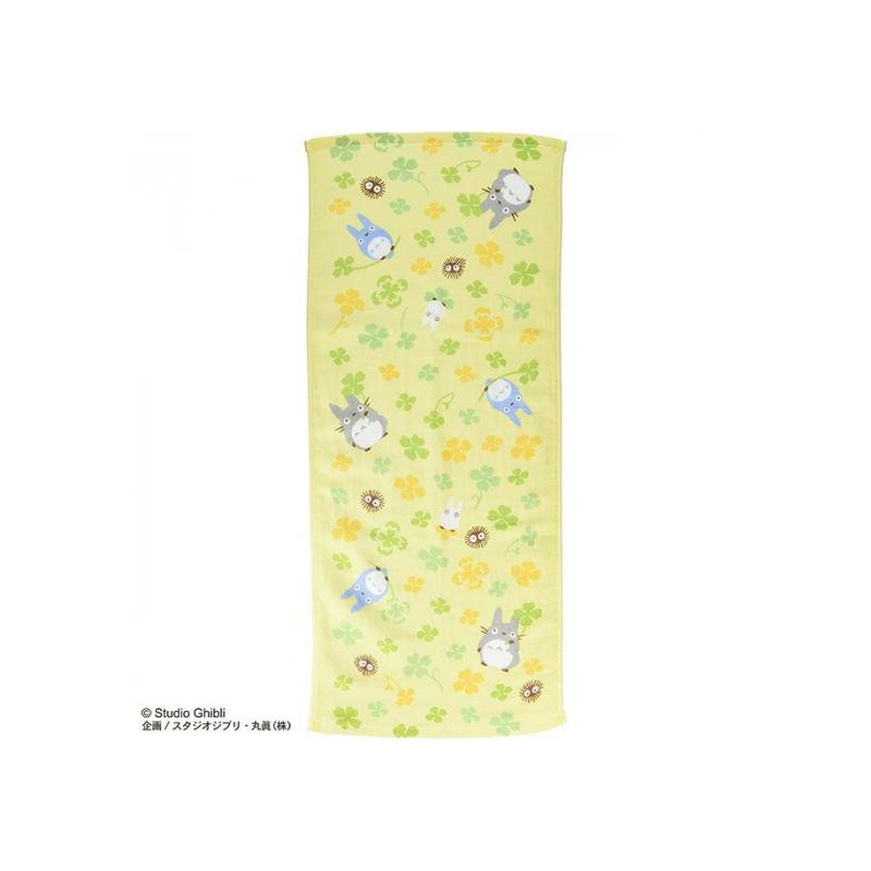 Household linen - Imabari Towel Totoro Clover 34x80 cm - My Neighbor Totoro