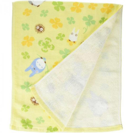 Household linen - Imabari Towel Totoro Clover 34x80 cm - My Neighbor Totoro