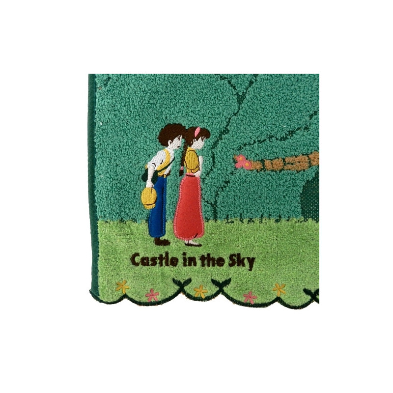 Linge de maison - Serviette Robot Jardinier 34x80 cm - Le Château dans le ciel