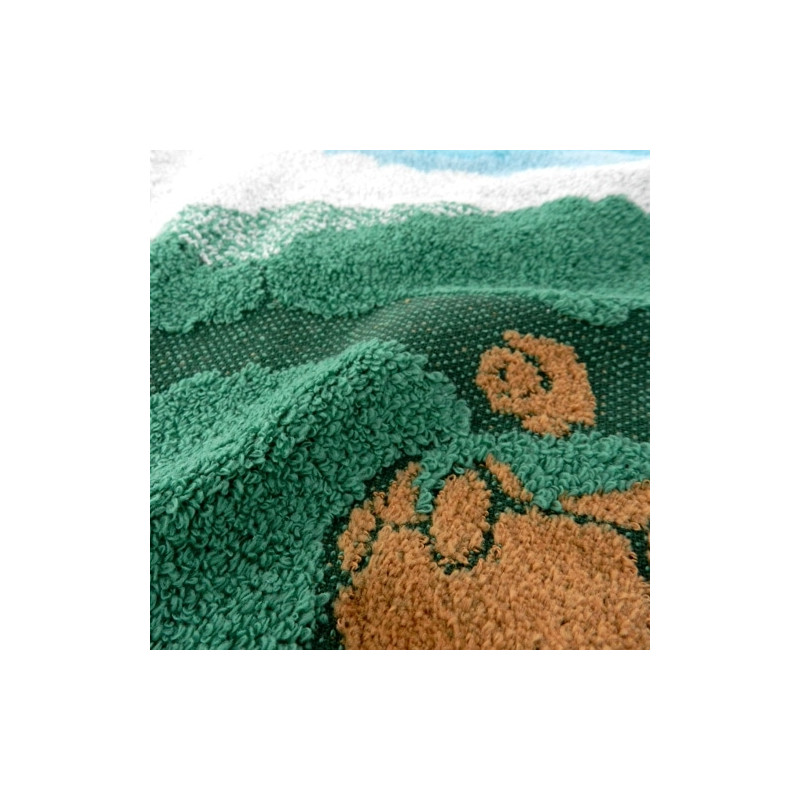 Linge de maison - Serviette Robot Jardinier 34x80 cm - Le Château dans le ciel