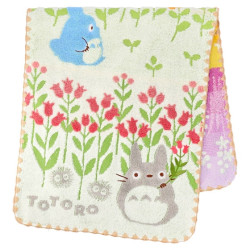 Ropa de hogar - Toalla Totoro Flores Silvestres 34x80 cm - Mi vecino Totoro