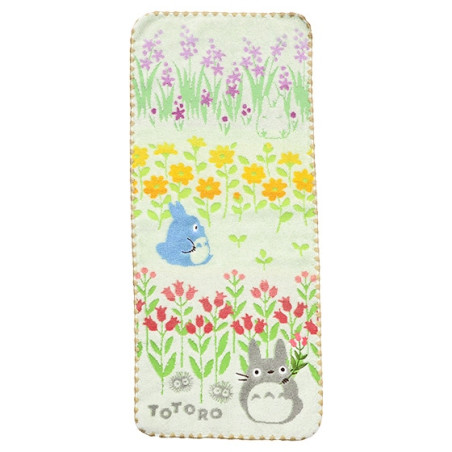 Ropa de hogar - Toalla Totoro Flores Silvestres 34x80 cm - Mi vecino Totoro