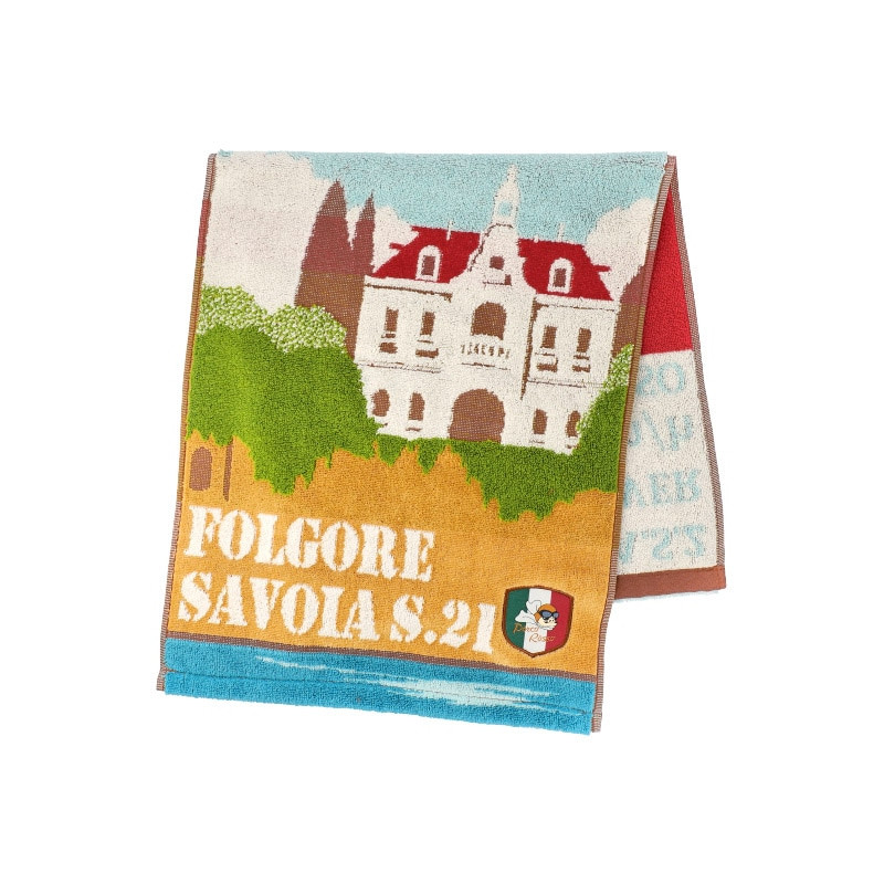 Household linen - Towel Savoia S.21 34x80 cm - Porco Rosso