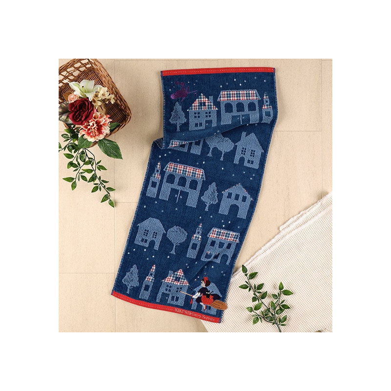 Ropa de hogar - Toalla La nuit du départ 34x80 cm - (La noche de salida) Nicky, la aprendiz de bruja