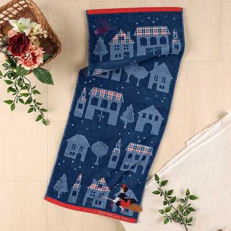 Ropa de hogar - Toalla La nuit du départ 34x80 cm - (La noche de salida) Nicky, la aprendiz de bruja