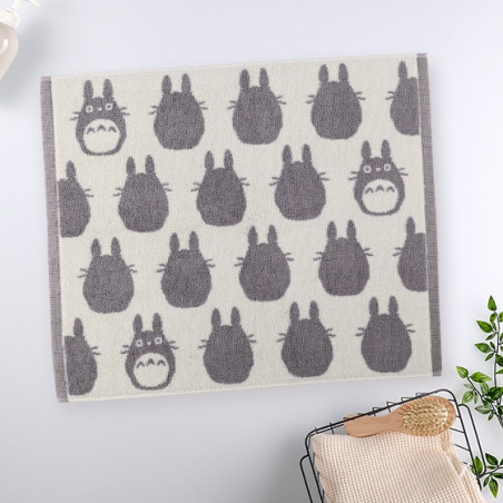 Ropa de hogar - Alfombra de baño Silueta Totoro Gris 50x60 cm - Mi vecino Totoro