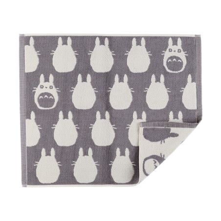 Ropa de hogar - Alfombra de baño Silueta Totoro Gris 50x60 cm - Mi vecino Totoro
