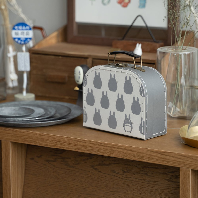 Bolsos - Maleta S Silueta Totoro Gris - Mi vecino Totoro
