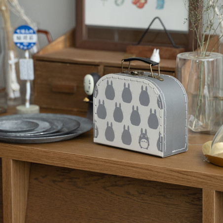 Bolsos - Maleta S Silueta Totoro Gris - Mi vecino Totoro