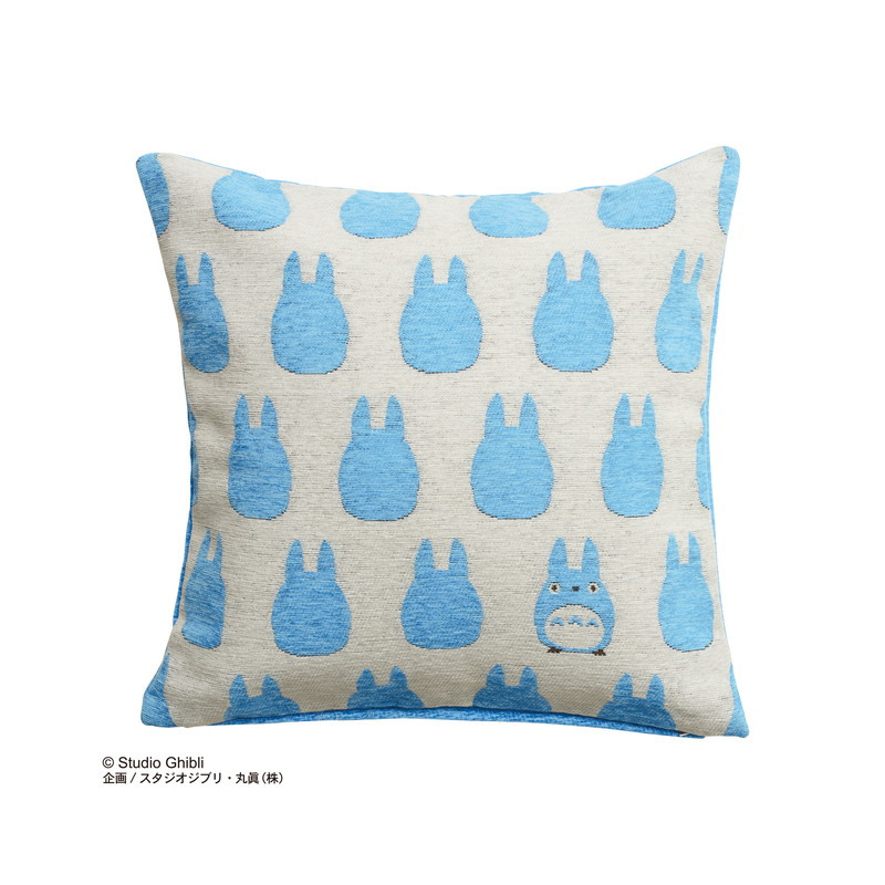 Mobilier - Coussin Silhouette Totoro Bleu - Mon Voisin Totoro