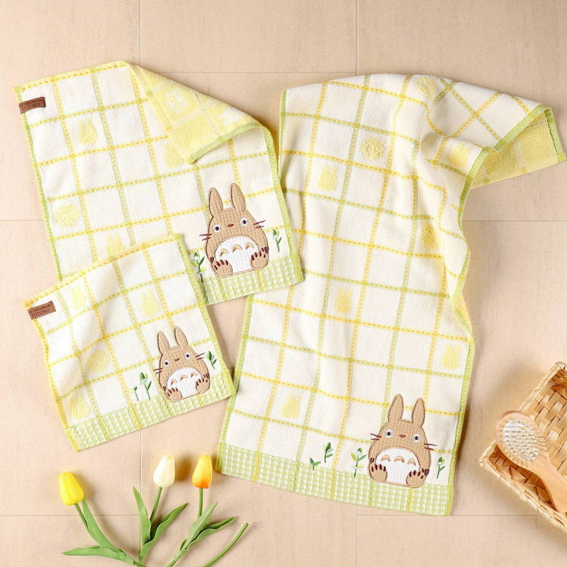 Ropa de hogar - Servilleta mini gofre Totoro 25x25 cm - Mon VoisinTotoro