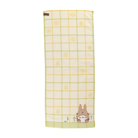 Linge de maison - Serviette gauffrée Totoro 34x80 cm - Mon VoisinTotoro