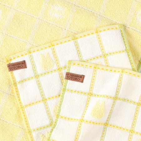 Linge de maison - Serviette gauffrée Totoro 34x80 cm - Mon VoisinTotoro