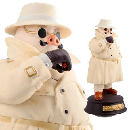 Boites à musiques - Boîte à Musique Marco dans son imperméable - Porco Rosso