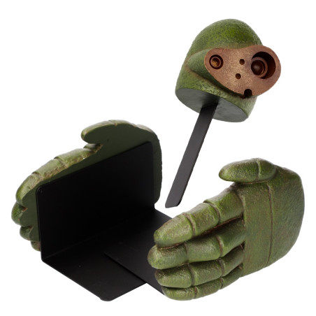 Decoraciones - Sujetalibros Soldado Robot - El castillo en el cielo