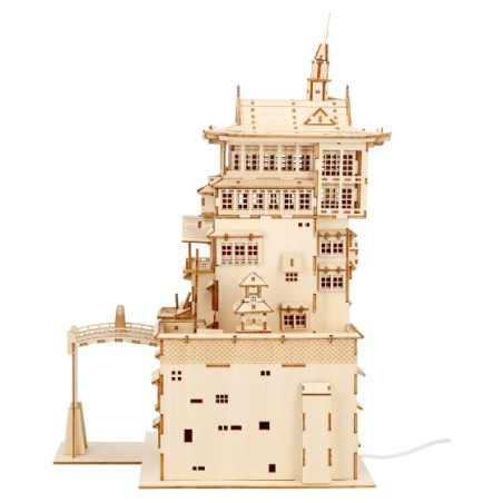 Maquetas - Modelo de madera Kigumi Aburaya - El viaje de Chihiro