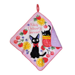 Linge de maison - Serviette à passant Jiji Confitures fruits - Kiki la petite sorcière