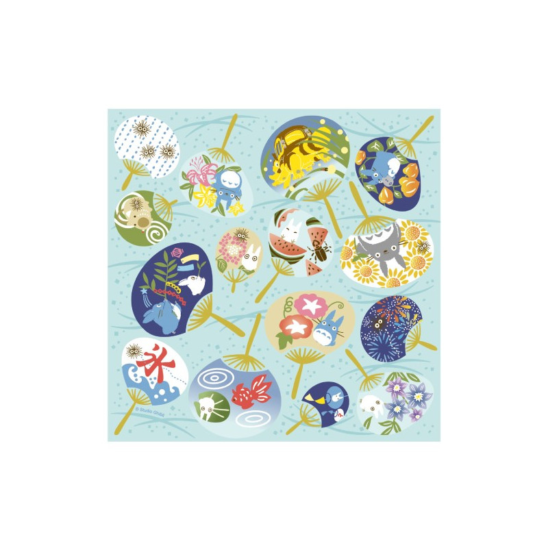 Origami - Papier Chiyogami Été 2024 - Mon voisin Totoro