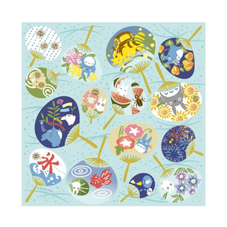 Origami - Papier Chiyogami Été 2024 - Mon voisin Totoro