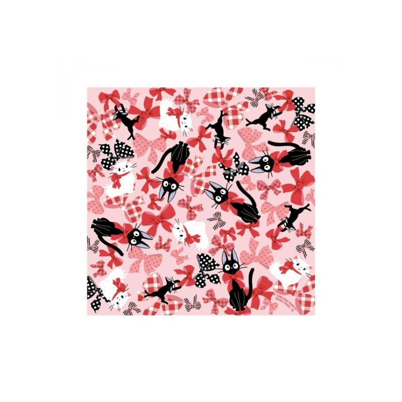 Origami - Papier Chiyogami Jiji & Fleurs - Kiki la petite sorcière