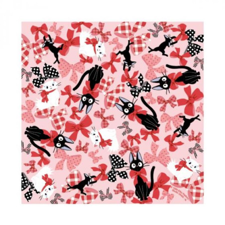 Origami - Papier Chiyogami Jiji & Fleurs - Kiki la petite sorcière