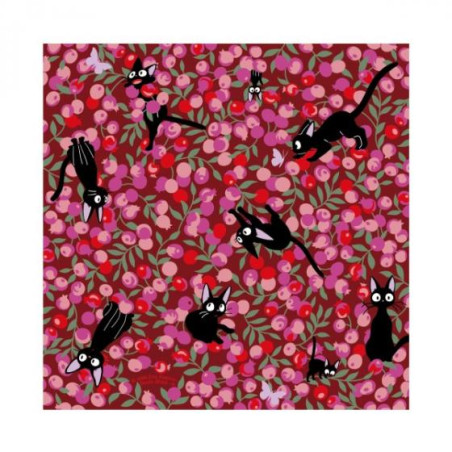 Origami - Papier Chiyogami Jiji & Fleurs - Kiki la petite sorcière