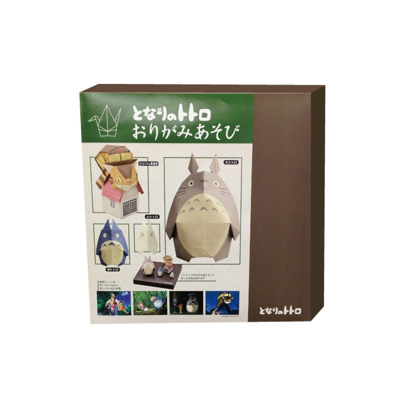 Origami - Set Origami Totoro devant la maison - Mon Voisin Totoro