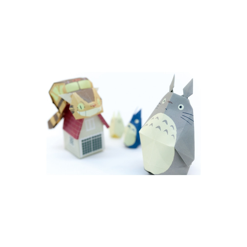Origami - Set Origami Totoro devant la maison - Mon Voisin Totoro
