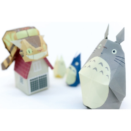 Origami - Set Origami Totoro devant la maison - Mon Voisin Totoro