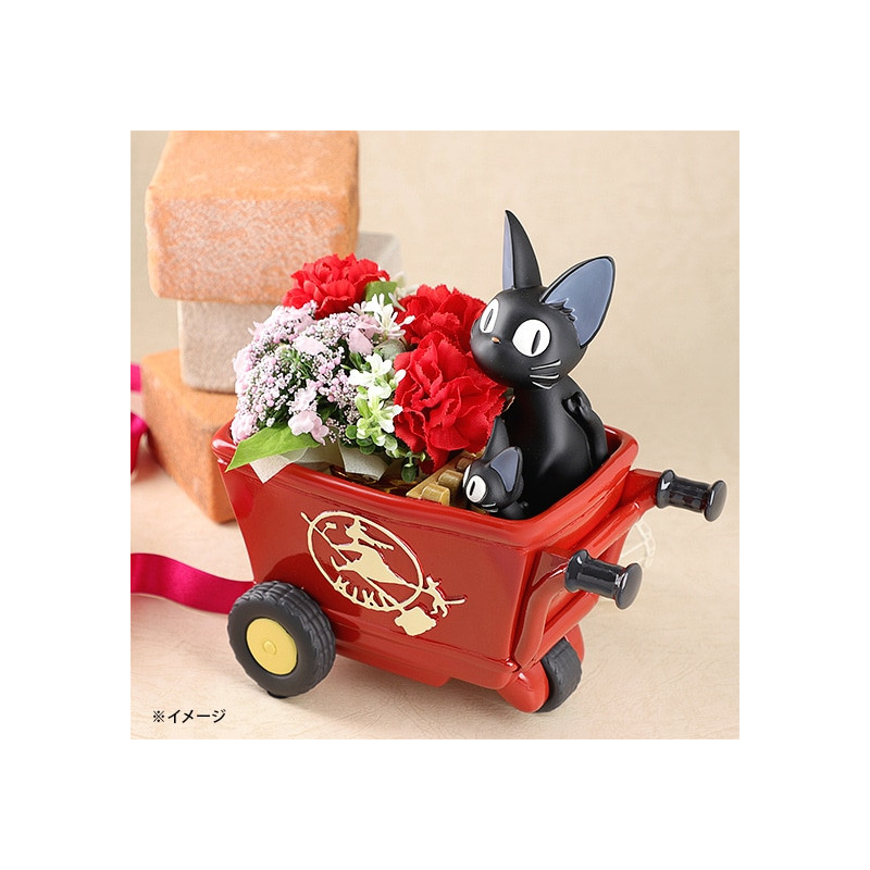 Decoraciones - Jardinera Jiji Chariot Rojo - Nicky, la aprendiz de bruja