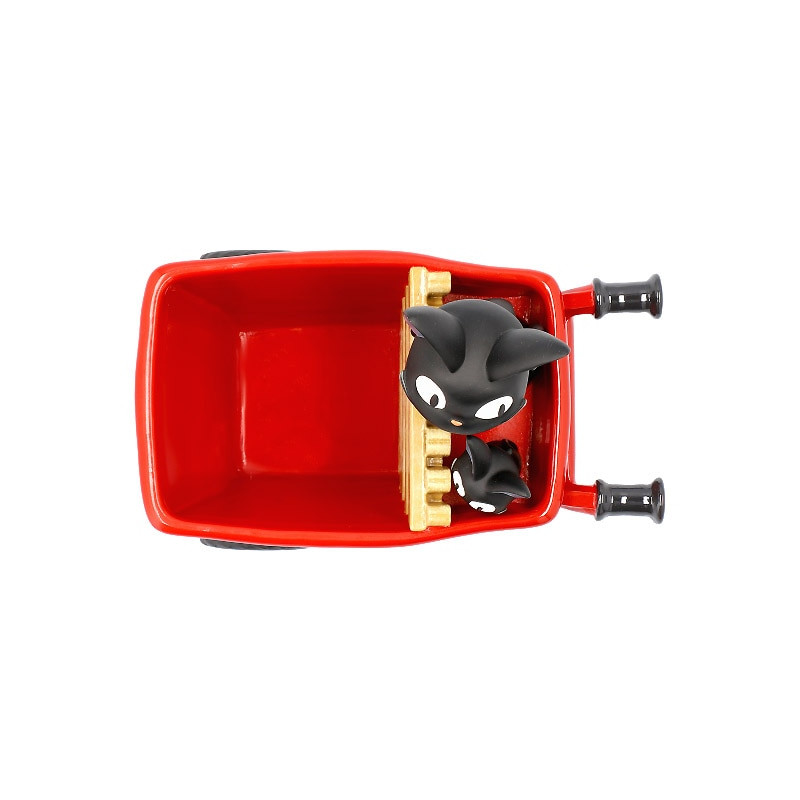 Decoraciones - Jardinera Jiji Chariot Rojo - Nicky, la aprendiz de bruja