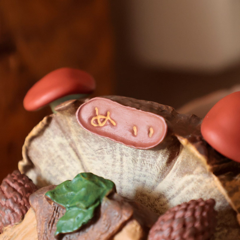 Decoraciones - Jardinera Totoro Gris y vagoneta Gatobus - Mi vecino Totoro