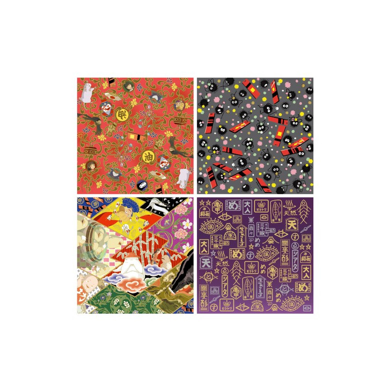 Origami - Papier Chiyogami 2024 - Le Voyage de Chihiro