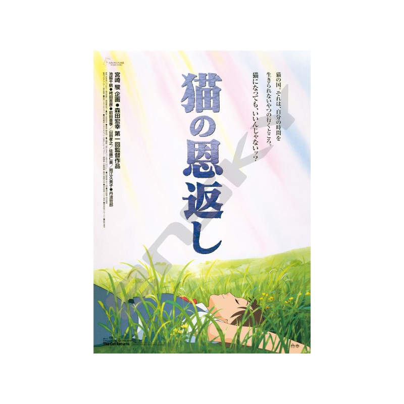 Rompecabezas - Puzzle 1000P Cartel de cine - Haru en el reino de los gatos