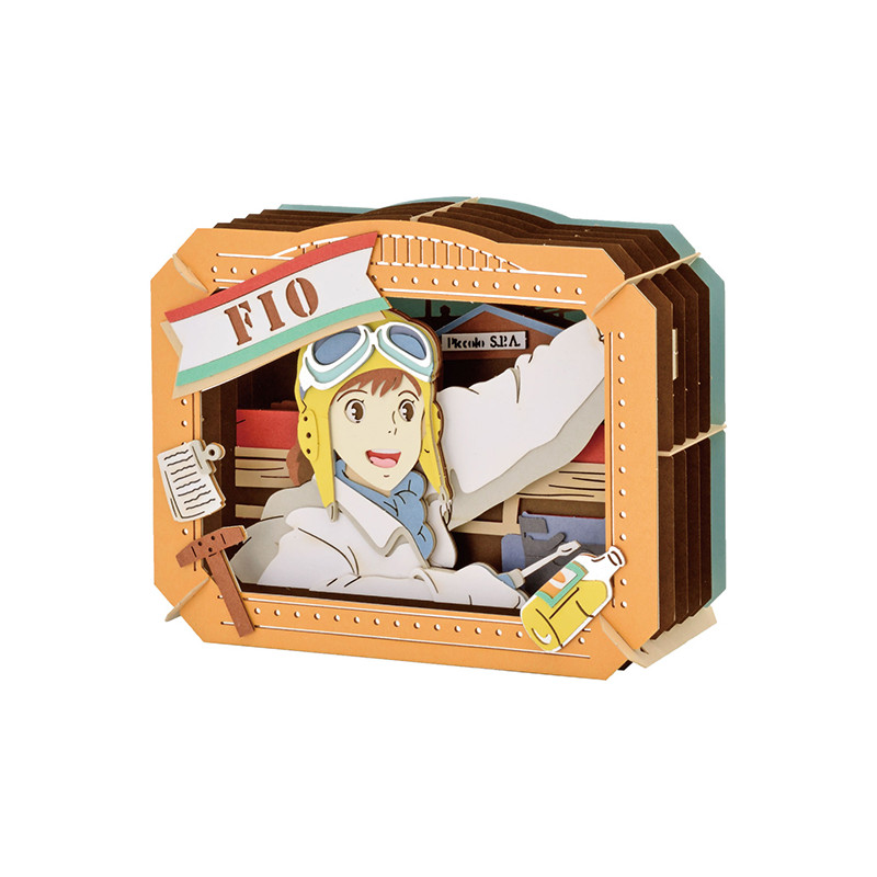 Théâtres de papier - Théâtre de papier Fio - Porco Rosso