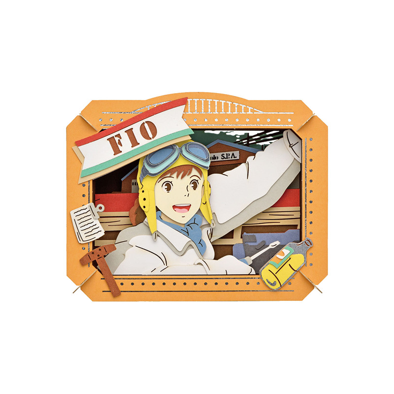 Théâtres de papier - Théâtre de papier Fio - Porco Rosso