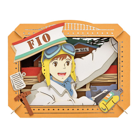 Théâtres de papier - Théâtre de papier Fio - Porco Rosso