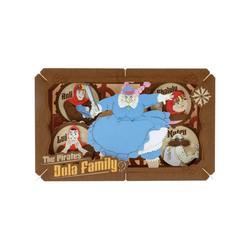 Théâtres de papier - Théâtre de papier La famille Pirate de Dora - Le Château dans le ciel