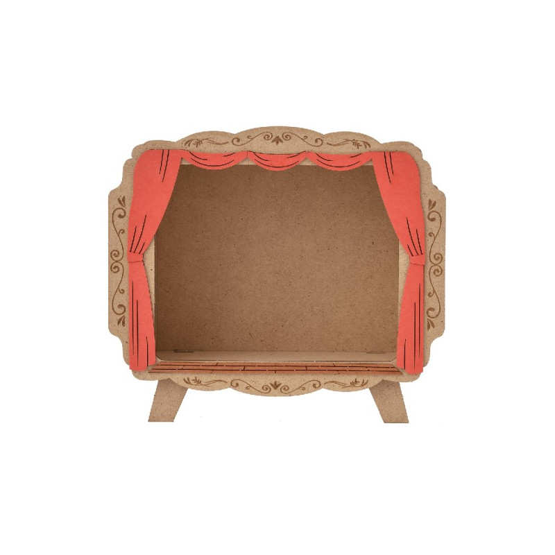 Théâtres de papier - Cadre Théâtre de papier Théâtre 100x80x42mm - Studio Ghibli