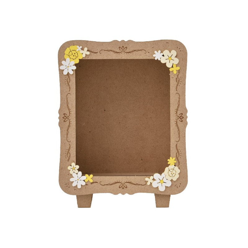 Théâtres de papier - Cadre Théâtre de papier Fleur 100x80x42mm - Studio Ghibli